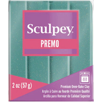 1 x Vintage Teal Pearl - Sculpey Premo Polymer Clay