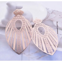 2 x 70mm Regality - Filigree Earring Pendants